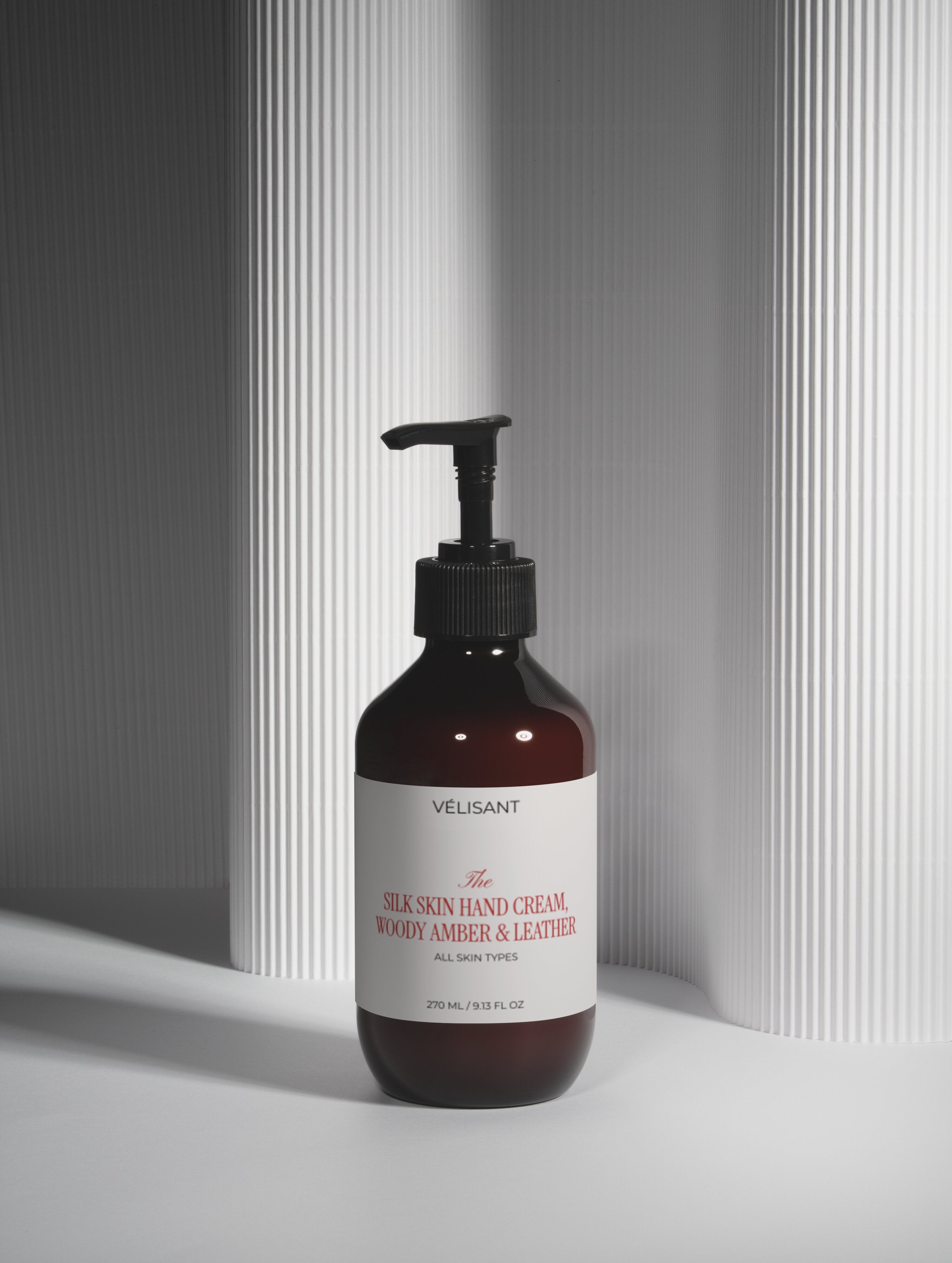 Silk Skin Hand Cream, Woody Amber & Leather