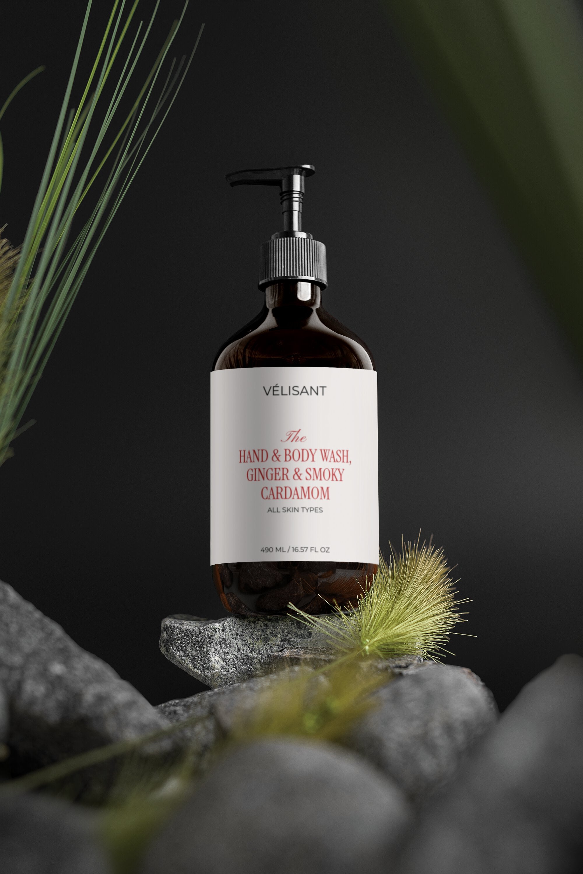 Hand & Body Wash, Ginger & Smoky Cardamom