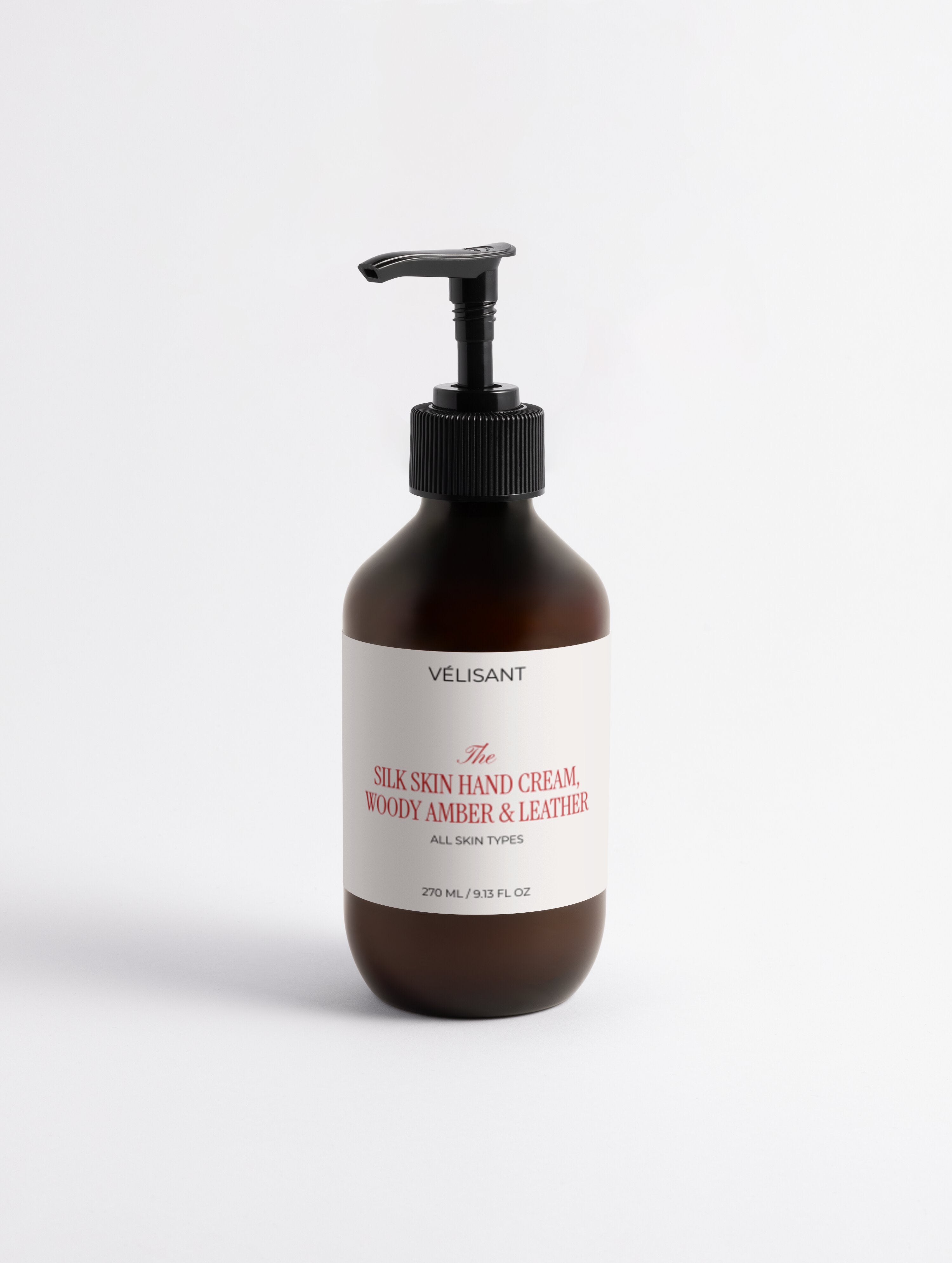 Silk Skin Hand Cream, Woody Amber & Leather